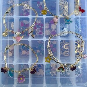 Handmade Kids Charm Bracelets